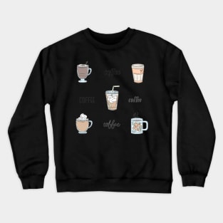 Coffee Lover's Sticker Sheet (9pcs) Crewneck Sweatshirt